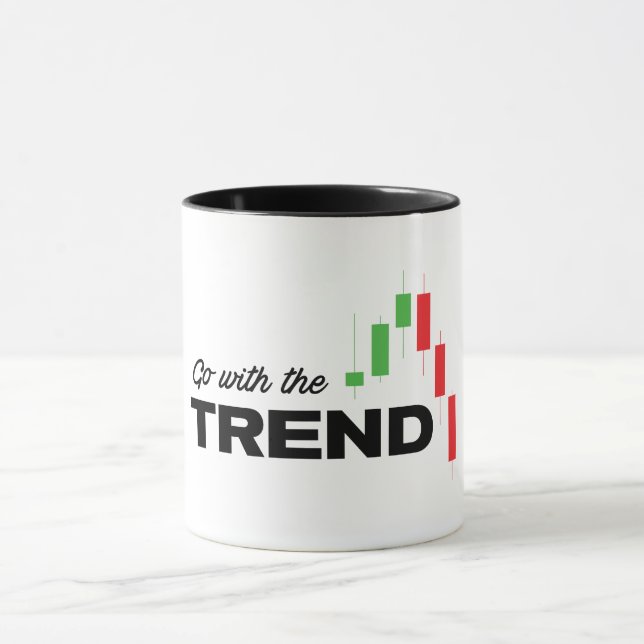 Trading Mug - Go with the trend (Center)