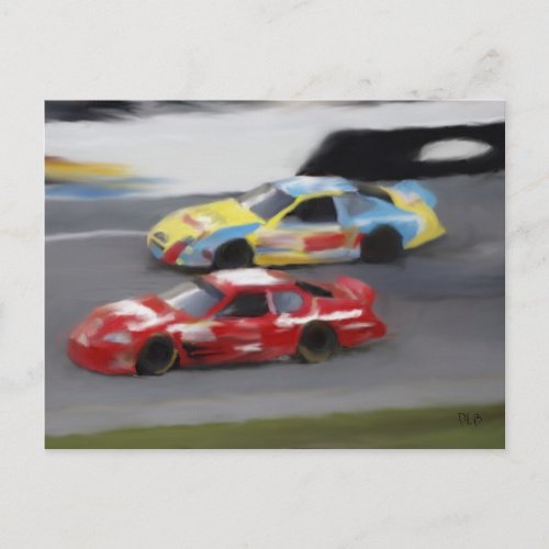 Trading Paint Postcards