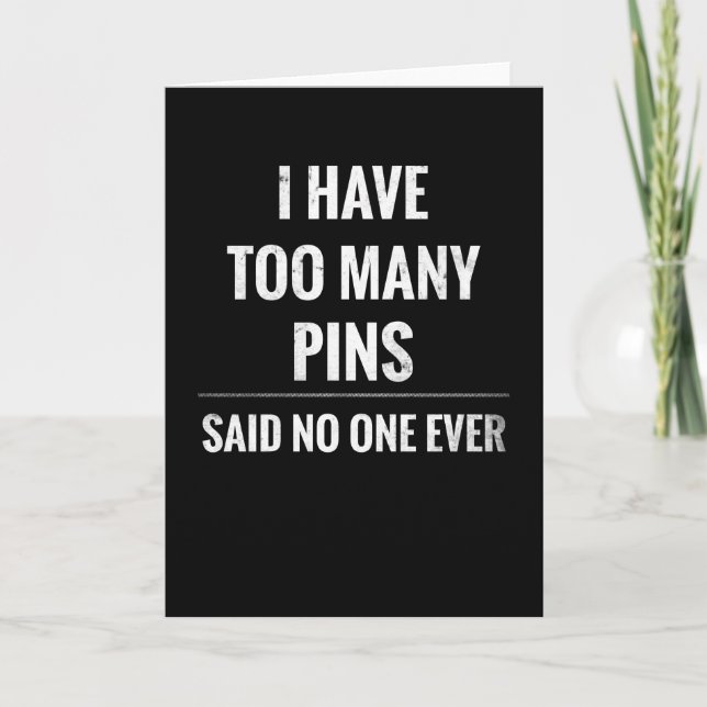 Trading Pin Gifts | Pin Collecting Gifts Card (Front)