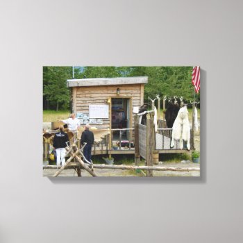 Trading Post Canvas Print by GKDStore at Zazzle