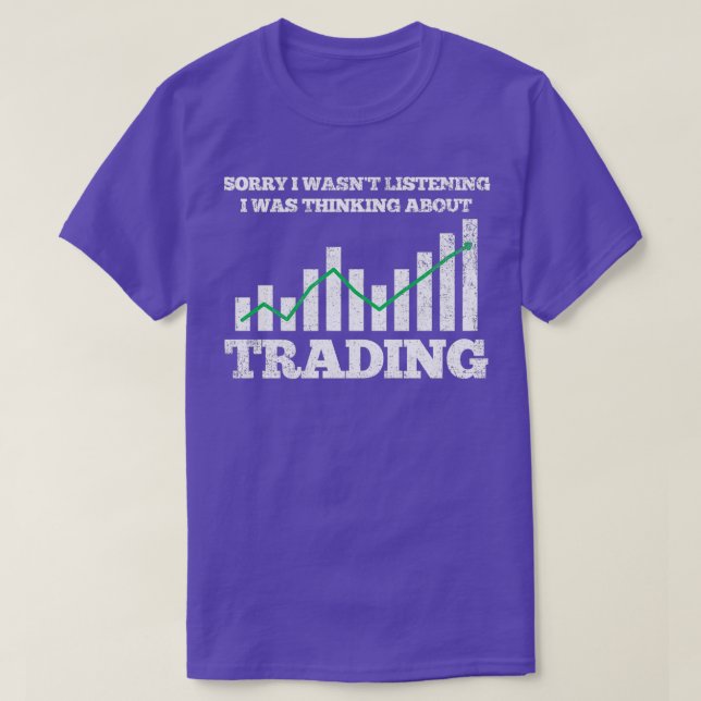 Trading Trader Stock Market 1 T-Shirt (Design Front)
