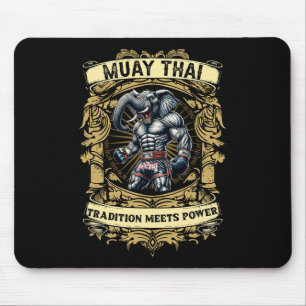 Tradition Meets Power - Kickboxing And Muay Thai S Mouse Pad