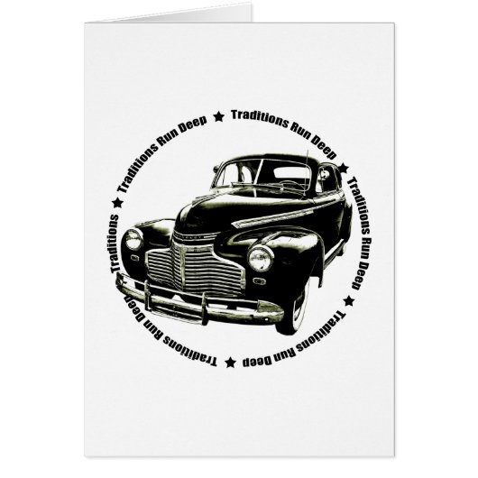 traditional 1941 Chevy Coupe (Front)