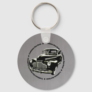 traditional 1941 Chevy Coupe steel Keychain