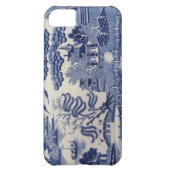 Traditional 19th Century Blue Willow China Case (Back)