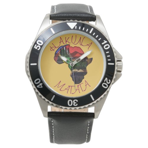Traditional African Customize Product  Watch