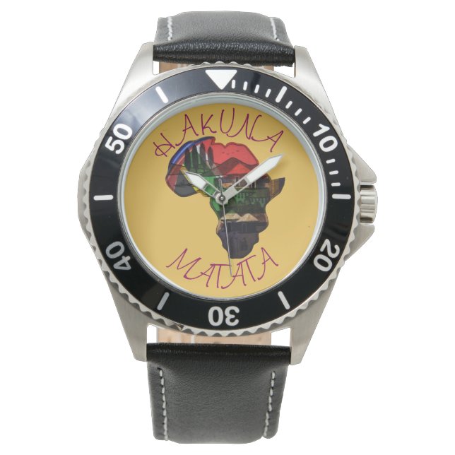 Traditional African Customize Product  Watch (Front)