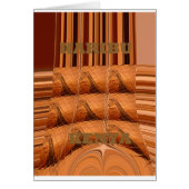 Traditional African Mirror: Woven Giraffe (Front)