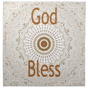 Traditional African Motif Design Art Print Cloth Napkin