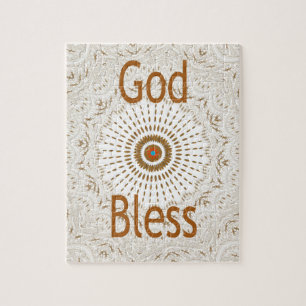 Traditional African Motif Design Art Print Jigsaw Puzzle