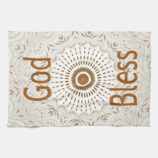 Traditional African Motif Design Art Print Kitchen Towel