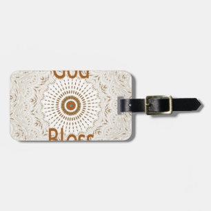 Traditional African Motif Design Art Print Luggage Tag