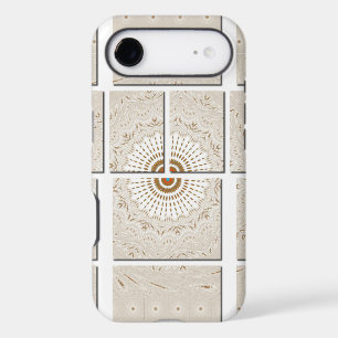 Traditional African Motif Mosaic Art Print. iPhone 17 Air Case