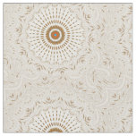 Traditional African Motif Mosaic Art Print. Fabric