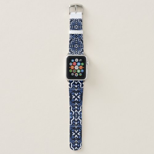 Traditional African pattern tilework design Apple Watch Band
