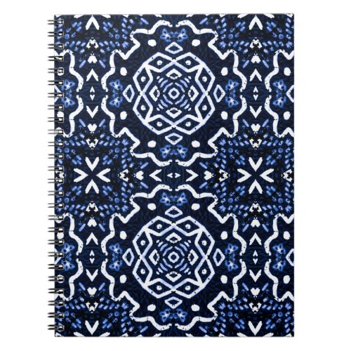 Traditional African pattern tilework design Notebook