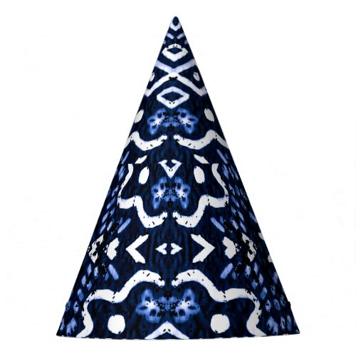 Traditional African pattern tilework design Party Hat