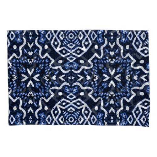 Traditional African pattern tilework design Pillow Case