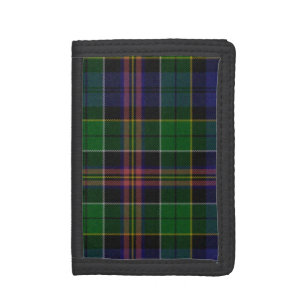 Traditional Allison Tartan Plaid Tri-fold Wallet
