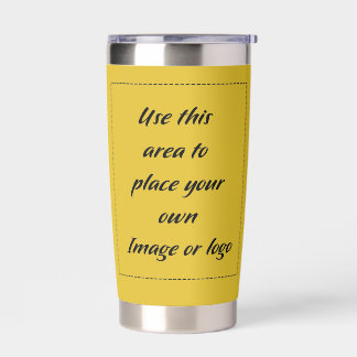 Traditional Ancient Color "Gold Tips" Custom Insulated Tumbler