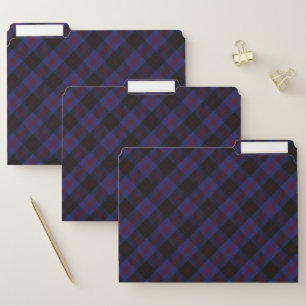 Traditional Angus District Highland Plaid File Folder