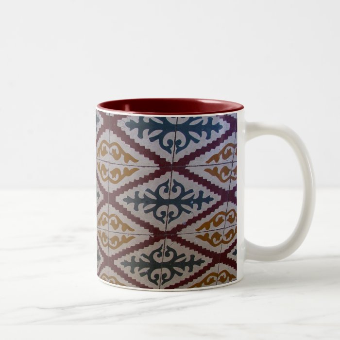 Traditional Arab Floor Tile Mug