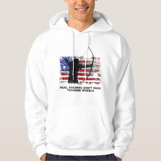 Traditional Archery Real Archers Don't Need Traini Hoodie
