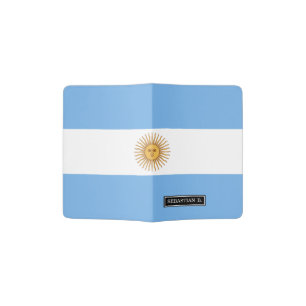 Traditional Argentina Flag Passport Holder