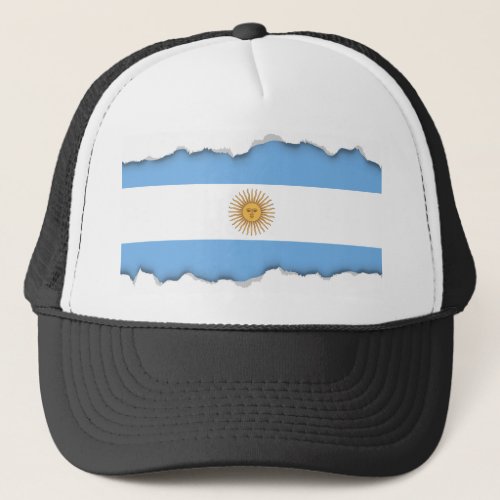 Traditional Argentina Flag Trucker Hat