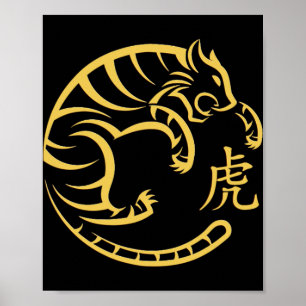 Traditional Art Chinese New Year 2022 Year Of The Poster