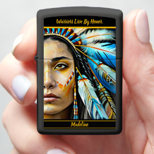 Traditional Art : Tribal Vibes Zippo Lighter