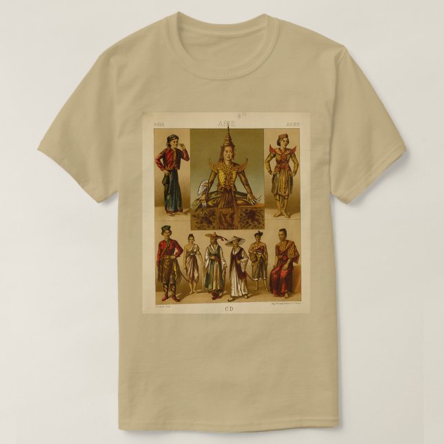 Traditional Asian fashion accessories and lifestyl T-Shirt (Design Front)