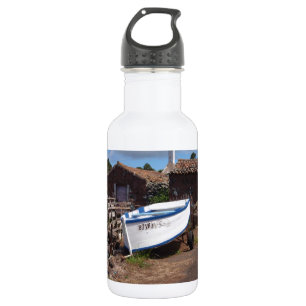 Traditional Azorean Fishing Boat Stainless Steel Water Bottle