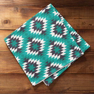 Traditional Aztec Pattern Cloth Placemat