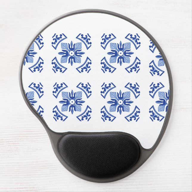 Traditional Azulejos  Gel Mouse Pad (Front)