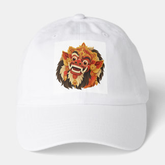Traditional Balinese Barong mask representing Bali Hat