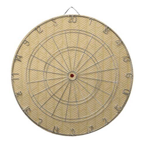 Traditional bamboo dart board