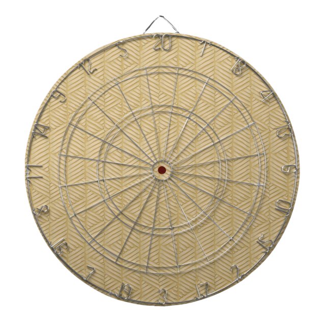Traditional bamboo dart board (Front)