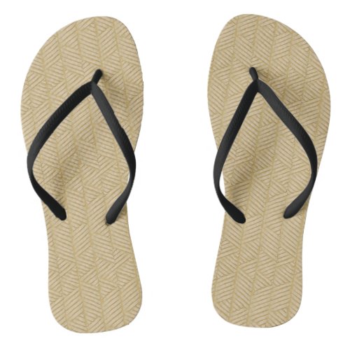 Traditional bamboo flip flops