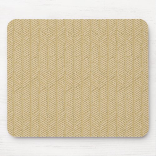 Traditional bamboo mouse pad