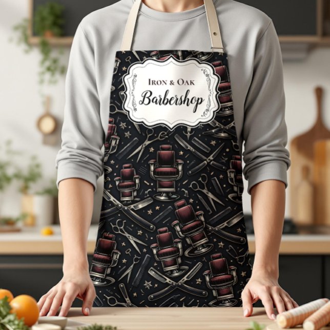 Traditional Barber Tools Classic Grooming Apron (Creator Uploaded)