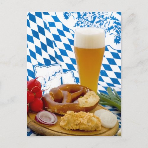 Traditional Bavarian Snack Postcard
