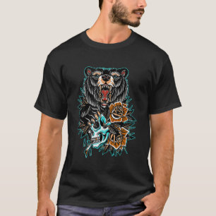 Traditional Bear tattoo Tank Top