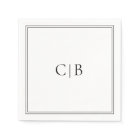 Traditional Black and White Elegant Wedding