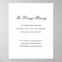 Traditional Black and White Formal Elegant Wedding