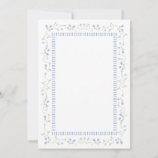 Traditional Blue | Greeting Card