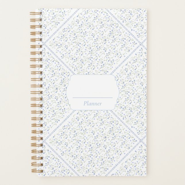 Traditional Blue | Planner (Front)