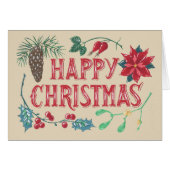 Traditional Botanical Christmas (Front Horizontal)