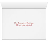Traditional Botanical Christmas Cards (Inside Horizontal (Bottom))