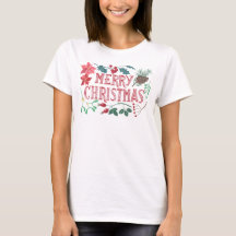 Traditional Botanical Christmas (white)
